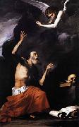 Jose de Ribera St Jerome and the Angel oil painting